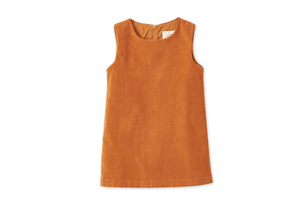 Organic Cotton Velvet Dress