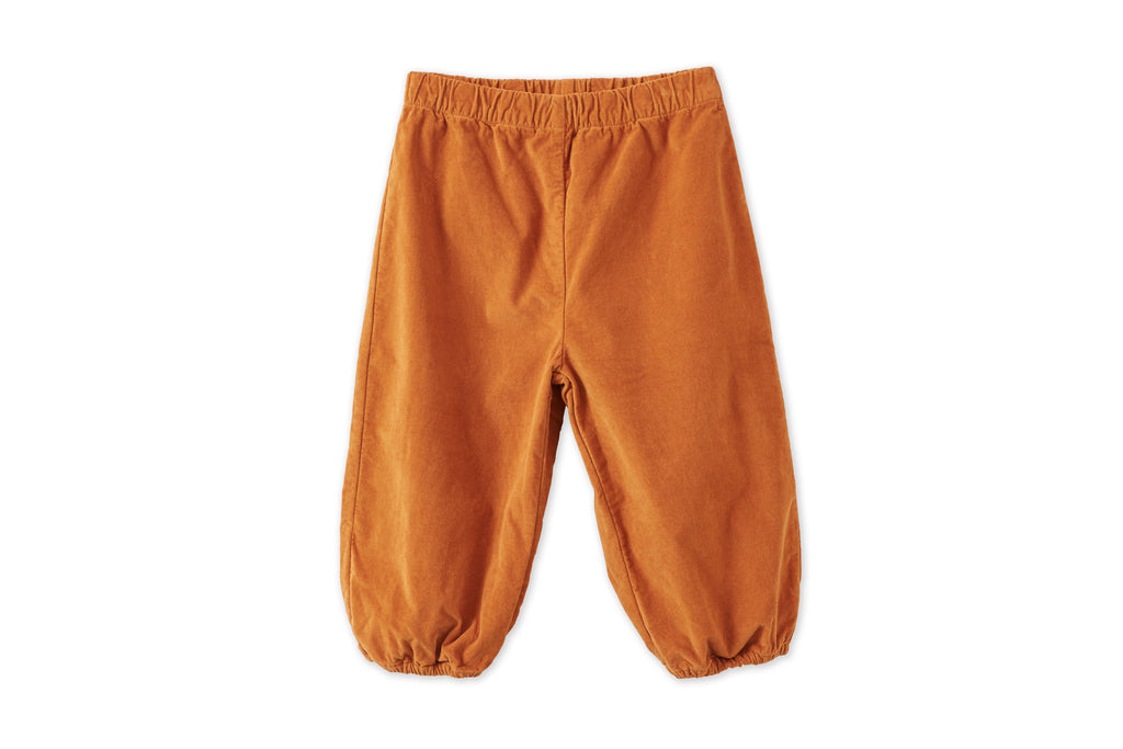 Organic Cotton Velvet Trousers