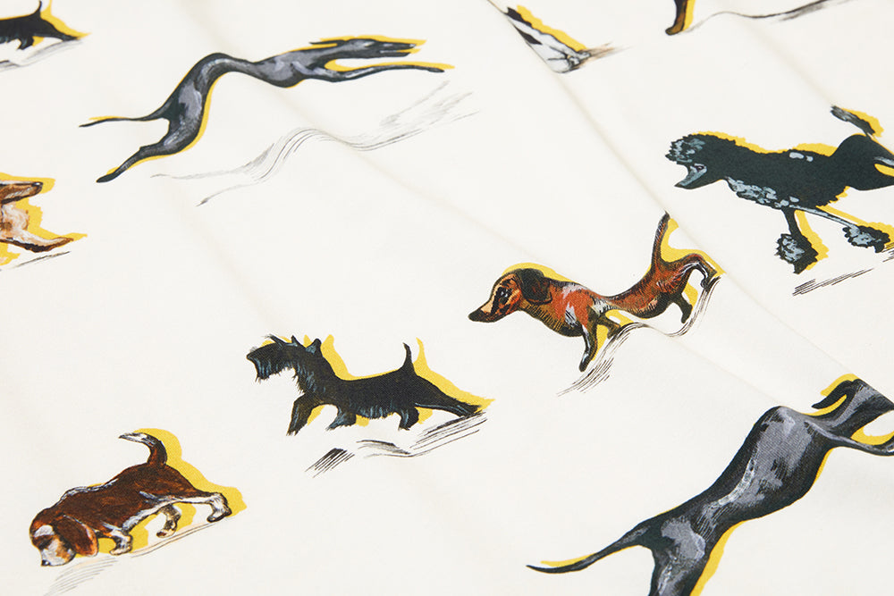 Vild Lab No.9 - Dog Family, Organic Cotton Shirt